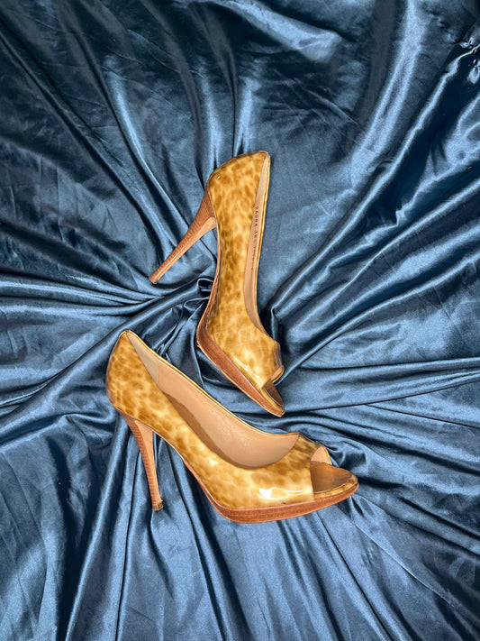 Giuseppe Zanotti Tortoise Heels (EU 38.5)